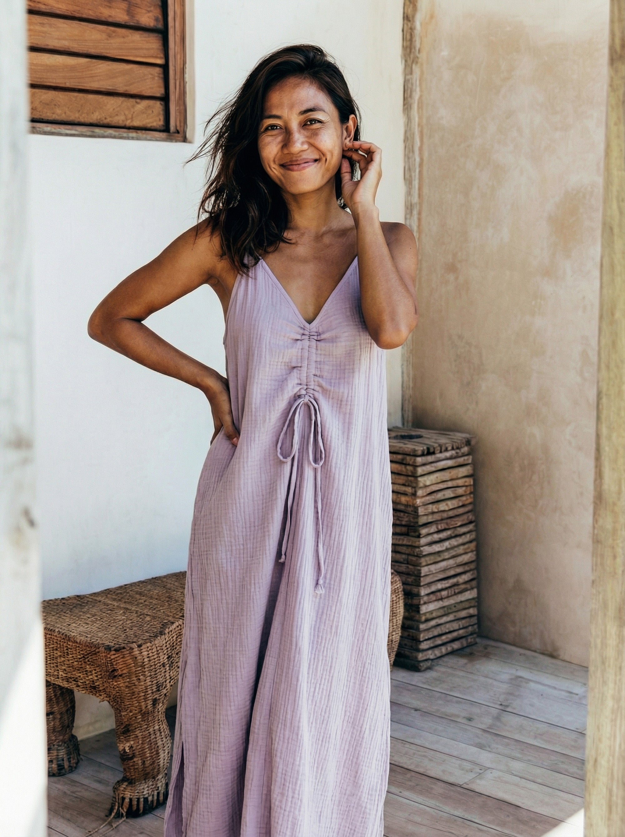 GOA Ruched Front Dress